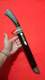 golok sembelih jeep willys original sonokeling tanduk bule