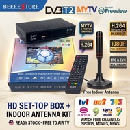 My Freeview DVB-T2 Antenna Set-Top Box, My Freeview HD Digital TV Receiver, DVB-T2 Tuner, Malaysia