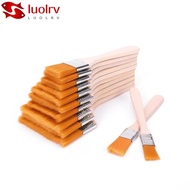 LUOLRV Hair Painting Brush, Multifunctional Watercolor Paint Drawing Oil Paint Brush,  Wood Handles 