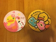 B Duck 杯墊
