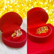 CINCIN LV DUNHIL EXCLUSIVE MIX CHROME COP 916  ( Emas bangkok / Emas korea 24k )