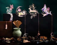 金屬書籤 路遇之光系列 古典中國風鏤空書籤 書籤 禮物 禮品