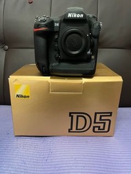 收藏品 完美無瑕 全套有盒 Nikon D5 XQD Version  快門次數少於500