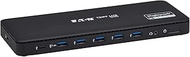 Eaton Tripp Lite Series USB C Laptop Docking Station Dual Monitor - 4K HDMI or DisplayPort, 5X USB 3