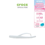 CROCS รองเท้าแตะผู้หญิง MIAMI FLIP รุ่น 211435-0WV - CHALK