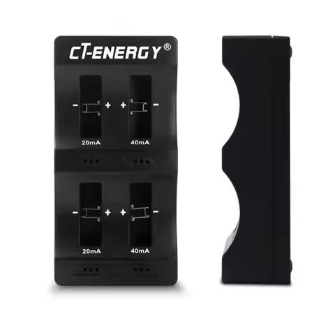 High Quality Universal USB Interface 4-Slot Charger for 2032 LIR220 LIR1632 LIR2032 LIR2025 LIR2016 