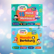 LITTLE STAR - 15 MINUTES SMART READING + WRITING AND COUNTING BOOK