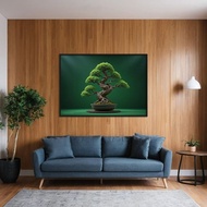 3D BONSAI WALL ART POSTER FRAME