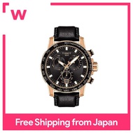 TISSOT Men's TISSOT Super Sport Chrono Black dial with leather belt T1256173605100 [].