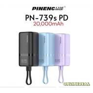 Original💯Pineng Power bank 20000mAh Fast Charging PN-739SPD