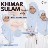 KHIMAR SULAM BERTALI KIDS 5-9TAHUN