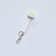 Kpop Idol IU Mini Light Stick Keyring Crown Lamp Bag Keychain pendant