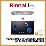 [BUNDLE] Rinnai RB-93UG Induction Hob and RH-S269-SSR Cooker Hood