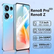 Reno 8 Pro 5G smart phone WAFI Screen size is 7.2 inch Screen refresh rate 144hz ultra high definiti