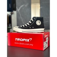 Kasut Converse high cut jenama Tropix limited Saiz