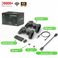 Wireless Retro Game Console, Built-In PS1, MD, SFC, FC, GBA, GBC, GB, MAME Emulators, 20,000+ Games,