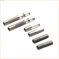 FACY 1 4 to 4mm Screwdriver Adapters 6PCS 6 35mm to 4mm for Easy Conversion and Broad Application in