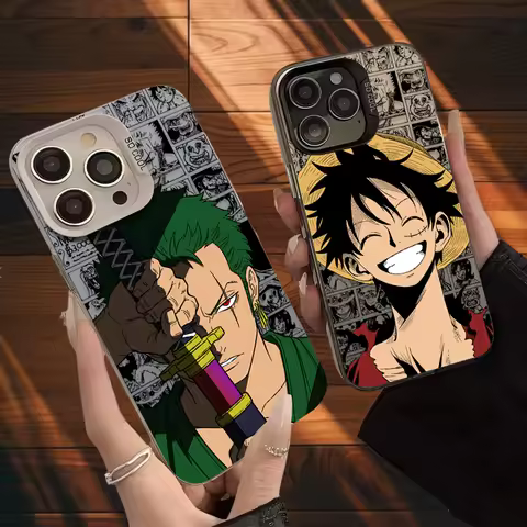 O-One Piece Luffy Zoro Phone Case for Xiaomi POCO X7 X6 X5 X3 NFC F7 Ultra F6 F5 Pro F4 F3 GT C65 C7
