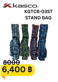 KASCO GOLF STAND BAG รุ่น KGTCB-03ST 12 ช่องใส่จนจุใจ