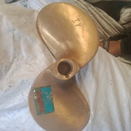 Brass Propeller D2xL250 as 1"