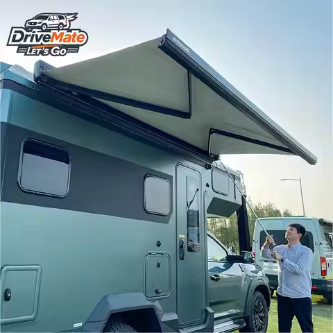 Awning Tent 4x4 Offroad Car Roof Replacement Fabric Automatic 12v Wind Out Truck Rv Awning Motorhome