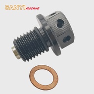 CNC Oil Drain Plug Bolt For Honda XR CRF 50 70 80 100 CR500 CR125R CR250R CRM250 CRF250L/M XR250 XR4