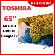 [FREE SHIPPING] Toshiba 4K UHD (50" / 55" / 65" / 75") Smart Google Android LED TV 50C350LP 55C350LP 65C350LP 75C350LP