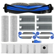 ชุดไม้ถูพื้นและถุงหูรูดตัวกรองแปรงหลักสำหรับ ECOVACS T80สำหรับ OMNI