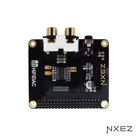 HiFi DAC HAT for Raspberry Pi 5/4B/3B/2B NXEZ HiFi DAC Expansion Board