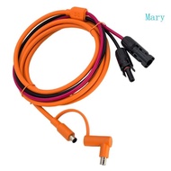 Mary Durability PVC Solar Connector to DC7909+8020 Power Cord for Electronic Device