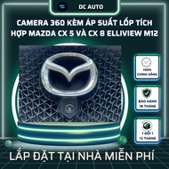360 Camera with Tire Pressure for Mazda CX 5 and CX 8 Elliview M12 |