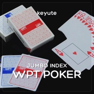 🇸🇬 [INSTOCK] Poker Playing Cards Jumbo Index Texas Hold'em World Poker Tour WPT Plastic GGPoker WSOP