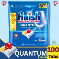 Finish Quantum 全效洗碗凝珠, 100粒 (檸檬味){平行進口}