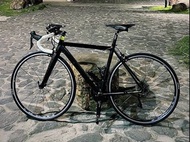 二手 marechal 自由之心消光黑車架 + shimano 105 變速器 組裝成車 公路車
