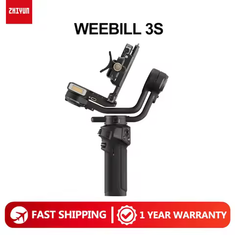 ZHIYUN WEEBILL 3S 3-Axis Camera Gimbal Stabilizer Handheld Gimbal Compatible with Most DSLR Mirrorle