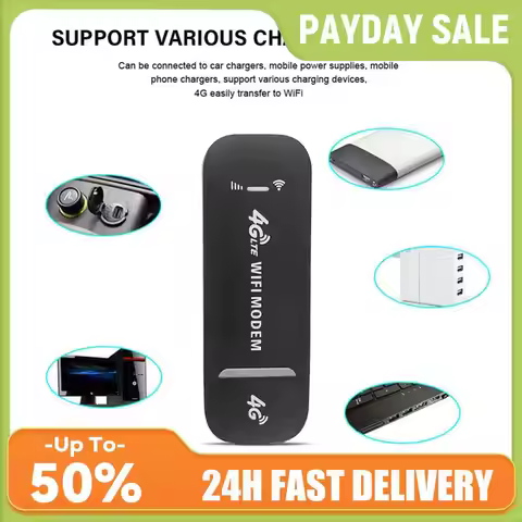 4G LTE USB Modem Dongle 150Mbps Wireless Network Adapter for Laptop PC Network Card Unlocked WiFi Ho