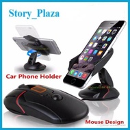 Mouse Shaped Car Holder Car Mouse Holder Can Be Rotated 360 Degrees