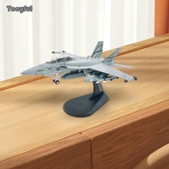 [Tooyful] 1/100 F/A-18 Diecast Plane Model Realistic Airplane Simulation Ornament