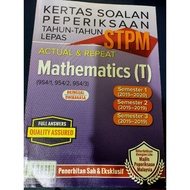 ［📌Preloved Books］Mathematics (T) STPM Bilingual Past Year Questions