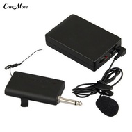Wireless Transmitter Receiver Lavalier Lapel Clip Mic Stage Microphone System