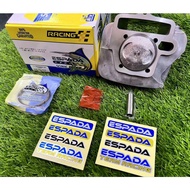 SIAP SKIM TINGKAT ⚠️EX5 CLASS 1 RACING BLOCK ESPADA（X PERLU UBAH TIANG）SONIC PISTON 58mm(SLEEVE 61MM