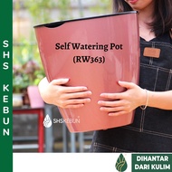 Super Large Round Self Watering Pot Hydroponic Pot RW363 Big Flower Pot 水培盆 懒人花盆 自动吸水花盆 Pasu Besar SHS KEBUN