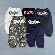 [Japanese Goods Daigou CITY] 2025SS 9090 Logo Light Sweat Pants Embroidered Font Cotton Trousers