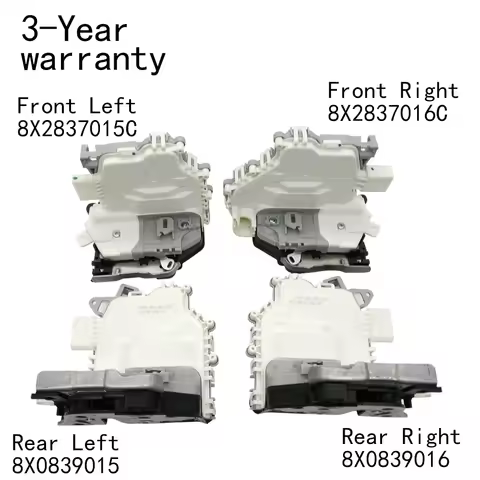 Door Lock Actuator right-hand drive 8X2837015C 8X2837016C 8X0839015 8X0839016 For Audi A1 Q2 A3 S3 A