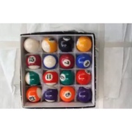 2 inches billiard balls set for junior or bar table