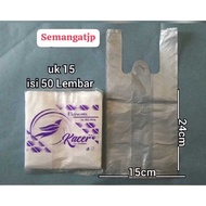 Clear plastic bag / clear Hd / clear plastic bag size 15x30 contains 50 sheets