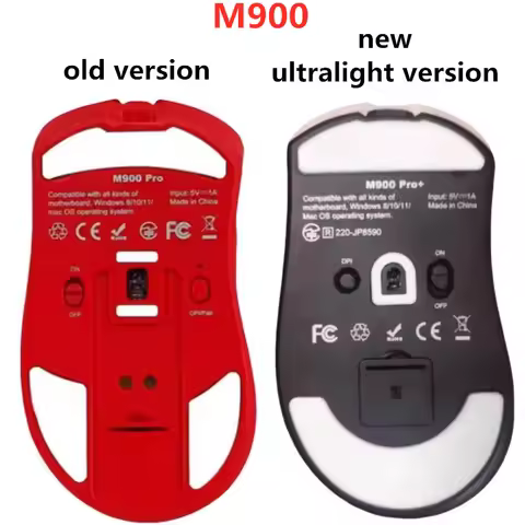 1 Pack Original Esptiger ICE V2 Mouse Skates For Delux M900 Pro/Pro+/Ultralight M800 Pro/Ultra Arc E