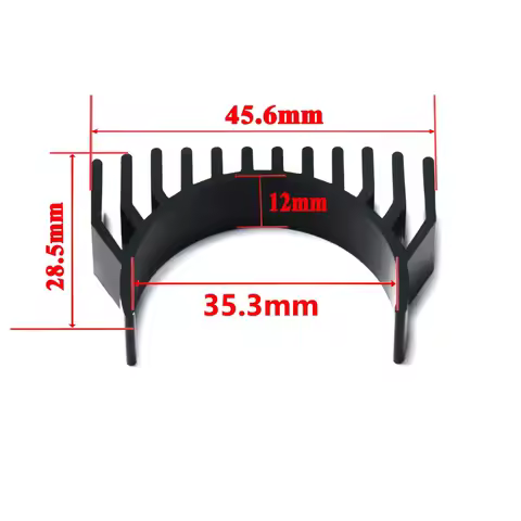 For Creality K1 K1max K1C Heat Sink 36 Motor All Metal Fasting Heat dissipation 3D Printer Parts for