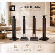 Speaker floor stand wood grain Speaker Stand Extendable (65-85cm) & (85 - 120cm) Support up to 30kg 