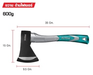 Total ขวานด้ามไฟเบอร์ ขนาด 600 กรัม รุ่น THT786006